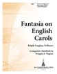 Fantasia on English Carols Handbell sheet music cover
